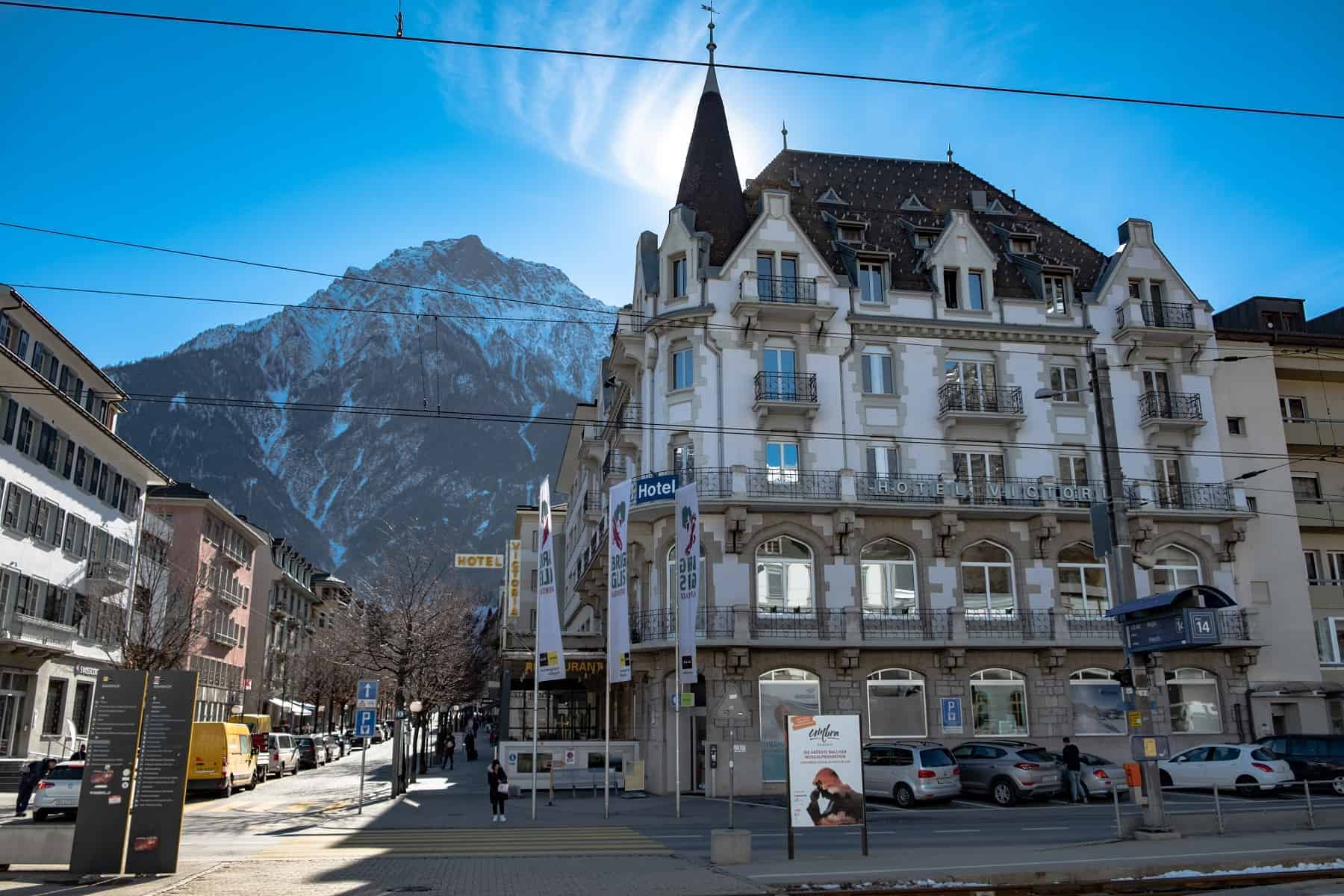 Die charmante Alpenstadt Brig-Glis - Stockalperweg